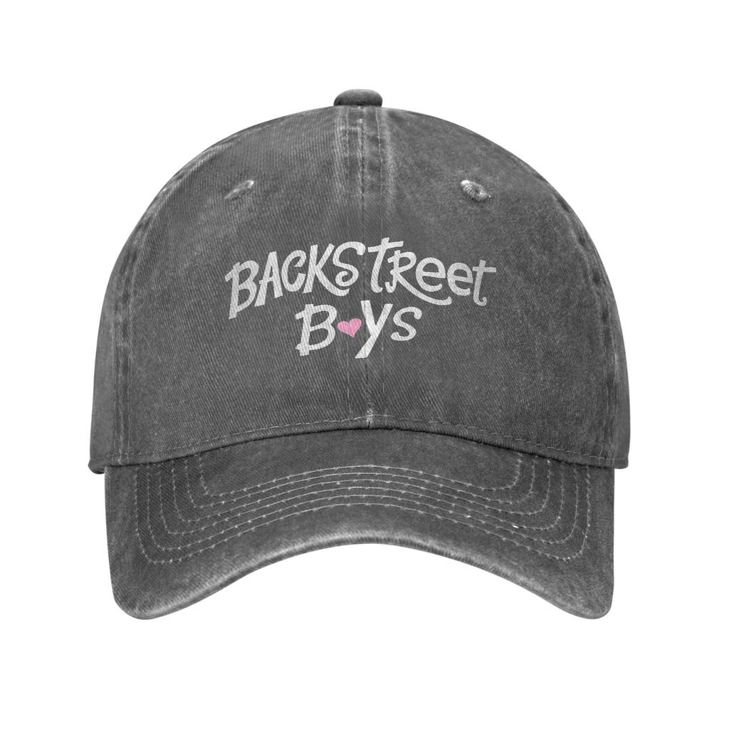 Backstreet Boys BSB Logo with Heart Baseball Cap Vintage Distressed Cotton Band Snapback Unisex Outdoor Summer Soft Caps Hat