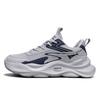 Casual Fashion Versatile Simple Comfortable Lightweight High-Top Low-Top Lifestyle Shoes Men Sneaker Gray Dark-Blue WXY-M128YC02