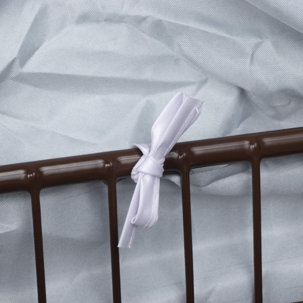 Panasonic Rear Basket Cover for Bicycles, Silver, Basket Dimensions (Top) Approximately 145-155cm, Height Approximately 23-27cm, NSAR-151-S