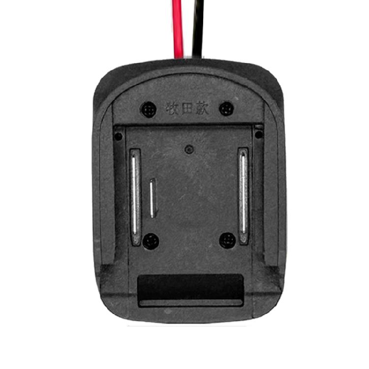 Pacote com 2 Adaptadores DIY para Ferramentas Elétricas Acessórios para Bateria 18V 21V Adaptador de Bateria Com Conector de Fio Dock Conector de Alimentação