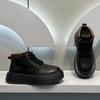 Men's Shoes Spring New Martin Boots Platform Heightening Retro Casual Shoes