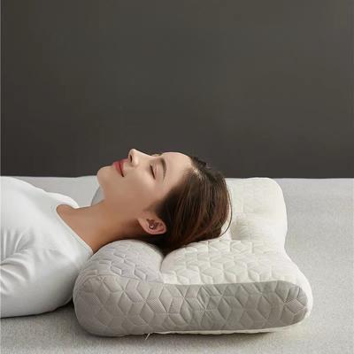 Pernă Anti-tracțiune, Pernă din Latex, Pernă pentru Protecția Vertebrelor Cervicale pentru a Ajuta Somnul, Pereche Simplă, Pernă pentru Casă Dormitor