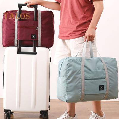 Foldable Travel Duffel Bag Tote Carry-on Luggage Bag Large Capacity Waterproof Portable Storage Bag with Zipper