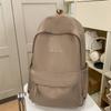 New Elementary School Student Schoolbag for Girls Junior High School Students with High Looks Letter Backpack