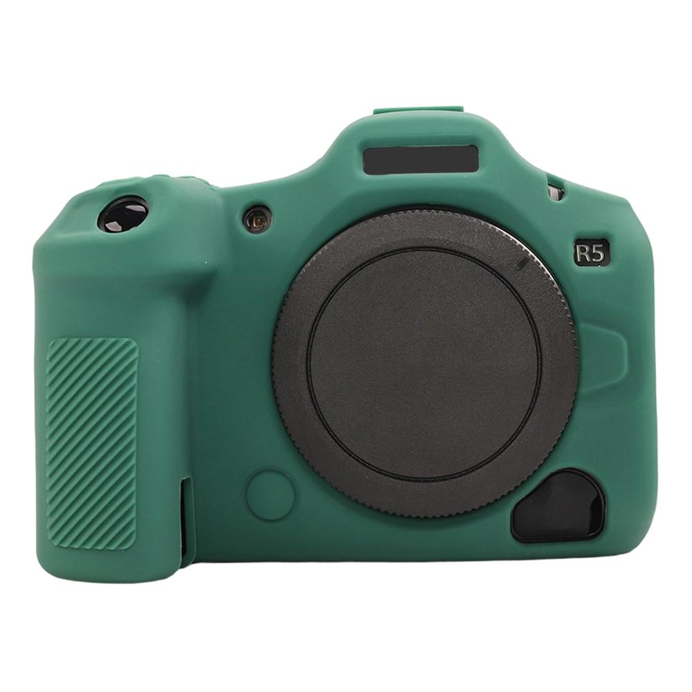 For Canon EOS R5 Mark II Glossy Camera Case Anti-Scratch Silicone Protective Cover