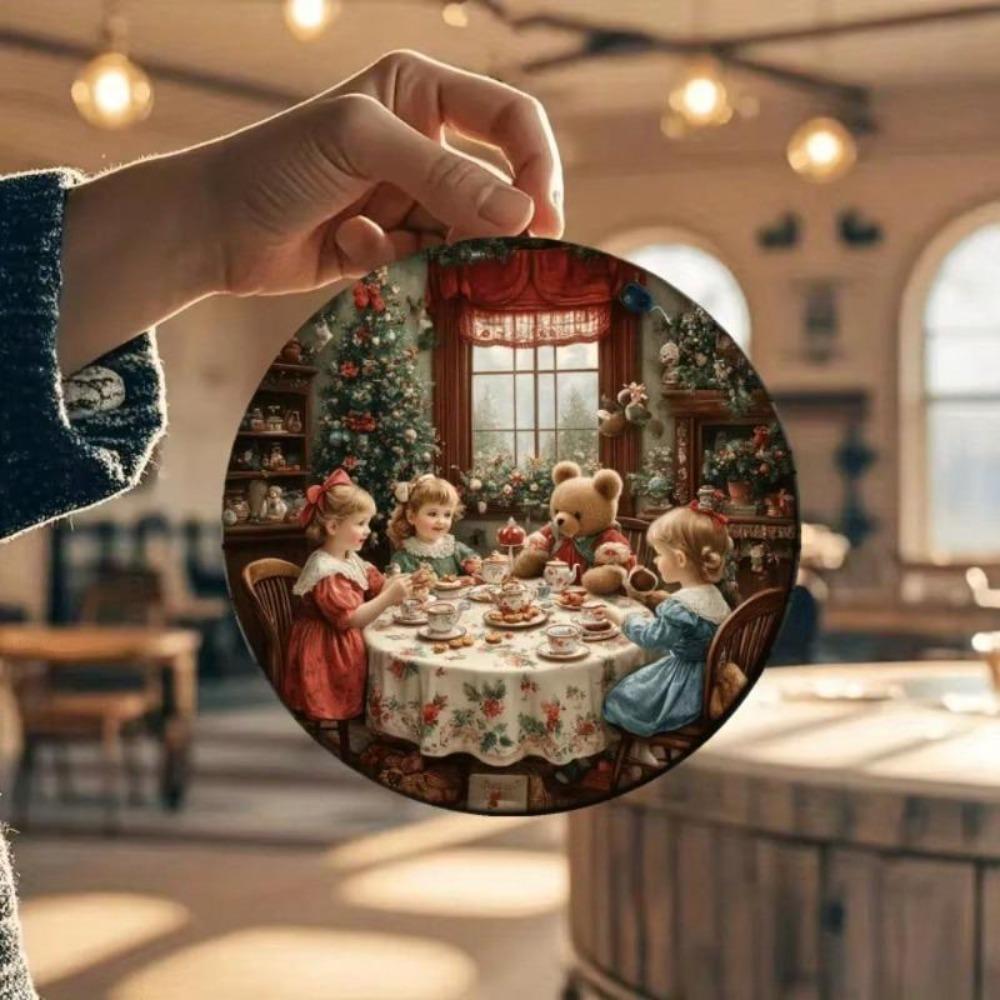 Tea Party Metal Wall Art Birthday Anniversary Wedding Home Office Decor