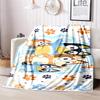 Bluey Blanket Suitable All Seasons Soft Comfortable Sofa Office Home Blanket Holiday Birthday Gift Bluey 128 140