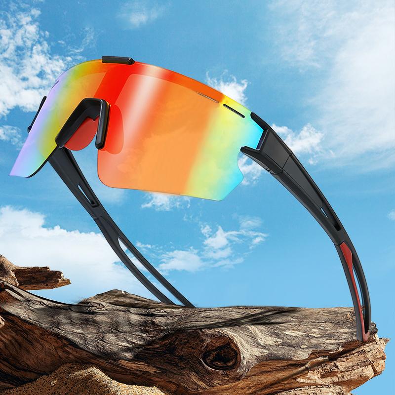 New Sports Eyewear Men Riding Glasses Women Uv400 Outdoor Cycling Glasses Mirror Lens Protective Glasses