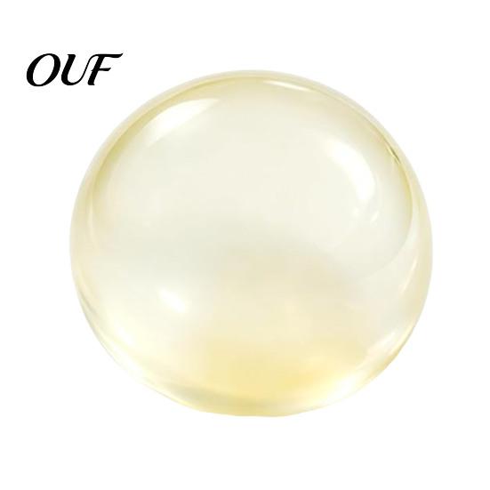 Stress Reduction Accessories Shapeable Pearlescent Ball Fidget Toy, Anxiety Relief Clear Squeeze Toy Fake Fruit Inside for Kids Adults Relaxation