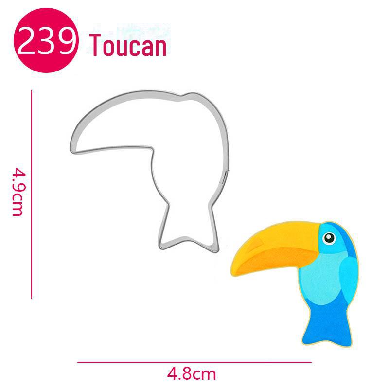 

Набор форм для печенья и помадки из нержавеющей стали - дизайны слона и жирафа