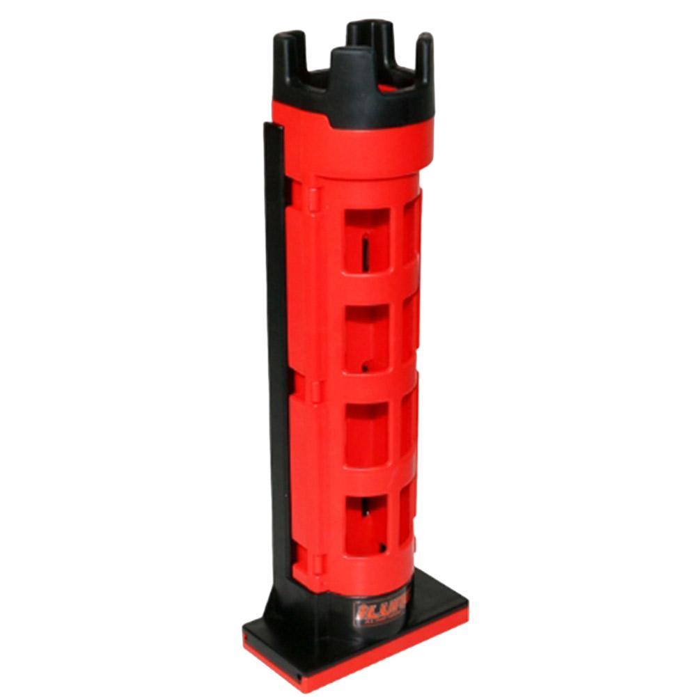Fishing Box Pole Bracket Detachable Fishing Box Rod Display Bracket Adjustable Portable Durable Snap Design for Angler Supplies