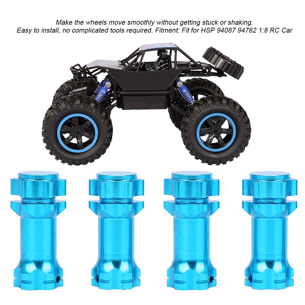 4pcs 30mmCelsius1.2in Extension Longer Adapter Accessory Fit for   94087 94762 1:8 RC Car