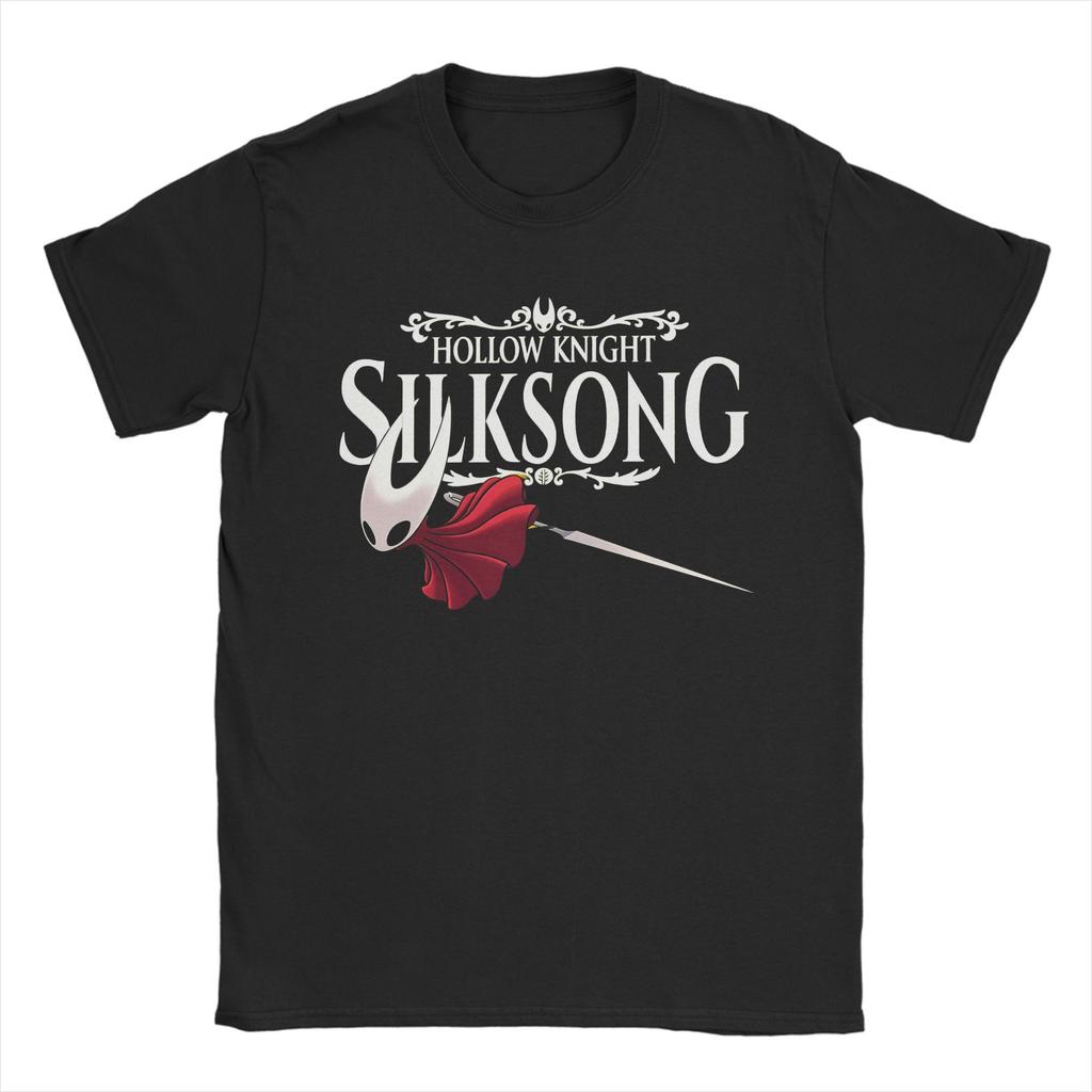Unisex TShirt Hollow Knights Silksongs Leisure Cotton Tees Short Sleeve T Shirt Round Collar Clothing Gift Idea