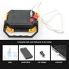COB Work Light USB Rechargeable IP66 Waterproof Portable Work Light with Rotating Bracket for Car Maintenance Camping