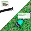 1/4" Pipe Plastic Locking Connector Barb Coupling Irrigation Connector Garden Watering Irrigation Diverter Pipe Fittings