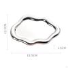 Ceramic Jewelry Dish Organizer Modern Style Tray Plate for Daughter
