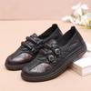 Spring and Autumn new cloth shoes women's single shoes middle-aged and elderly non-slip soft sole one pedal