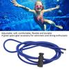 2PCS Elastic Rubber Swim Goggle Strap Replacement Kit Diving Snorkeling Strap Cord Adjustable RopeBlue