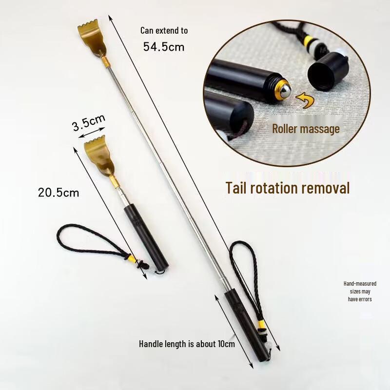 Bei Duo Yang Purple Sandalwood Back Scratcher Set