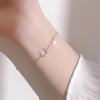 14K Gold-Plated Moon and Star Bracelet for Women - Simple, Elegant, Trendy Design