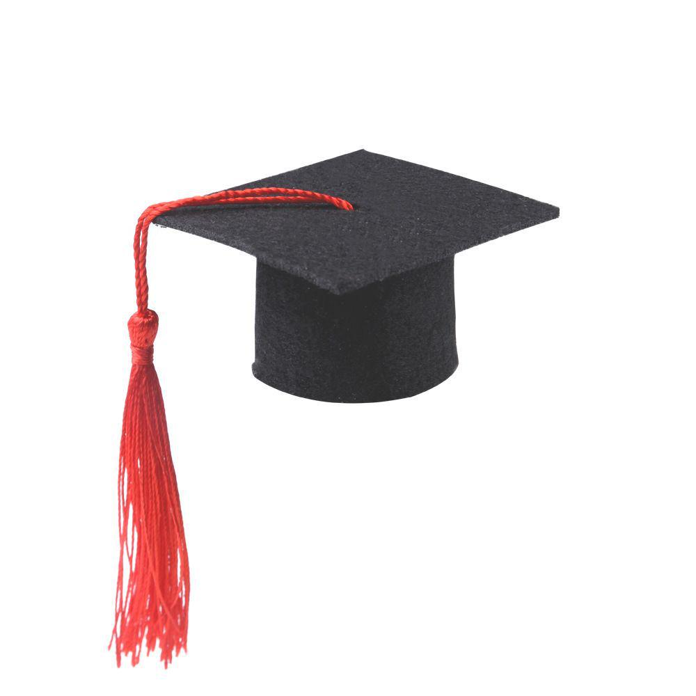 Cappello di Laurea per Piccoli Animali Domestici - Nero