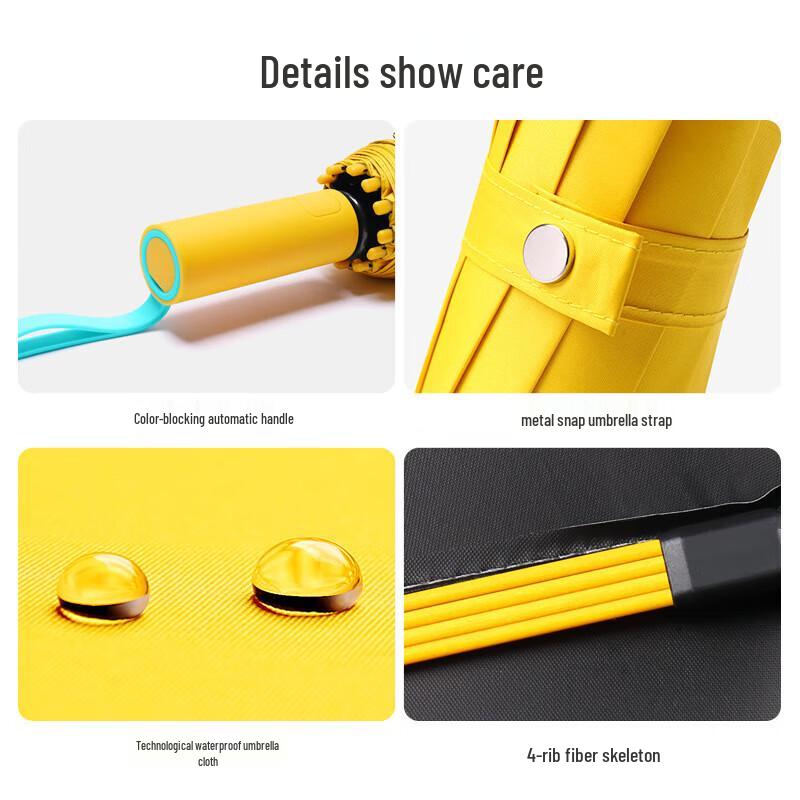 Xuqing 12-Rib Automatic Folding Umbrella
