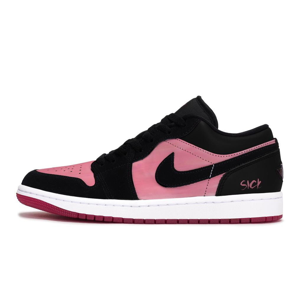 Jordan Air Jordan 1 Vintage Basketball Shoes Unisex Low top Pink IB8971-106(Team80-S-BOX)