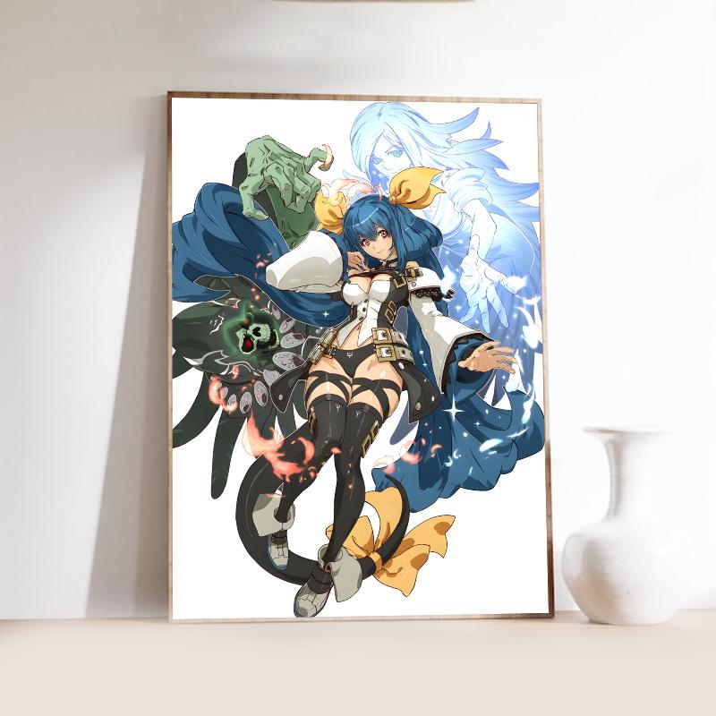 

1 шт. G-Guilty G-Gear Dizzy Аниме Постер Самоклеящийся Арт Водонепроницаемая Бумажная Наклейка Декор Стен Кофейни Барной Комнаты 21cm×30cm NoFrame