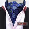"Men's Paisley Polyester Jacquard Scarf - Gao Mouqiang Style for Trendy Business Attire"