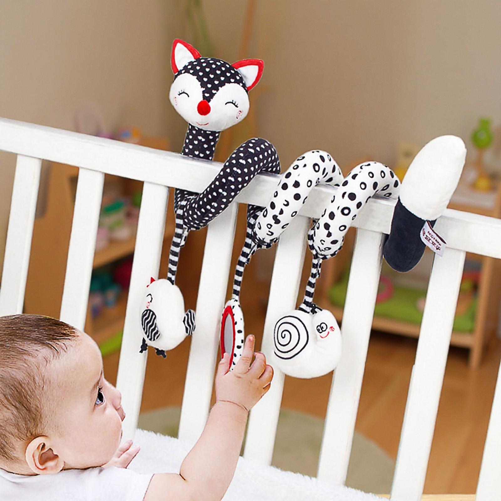 

Черная и кукла-обертка для кровати, плюшевая игрушка-мобиль One Size красный