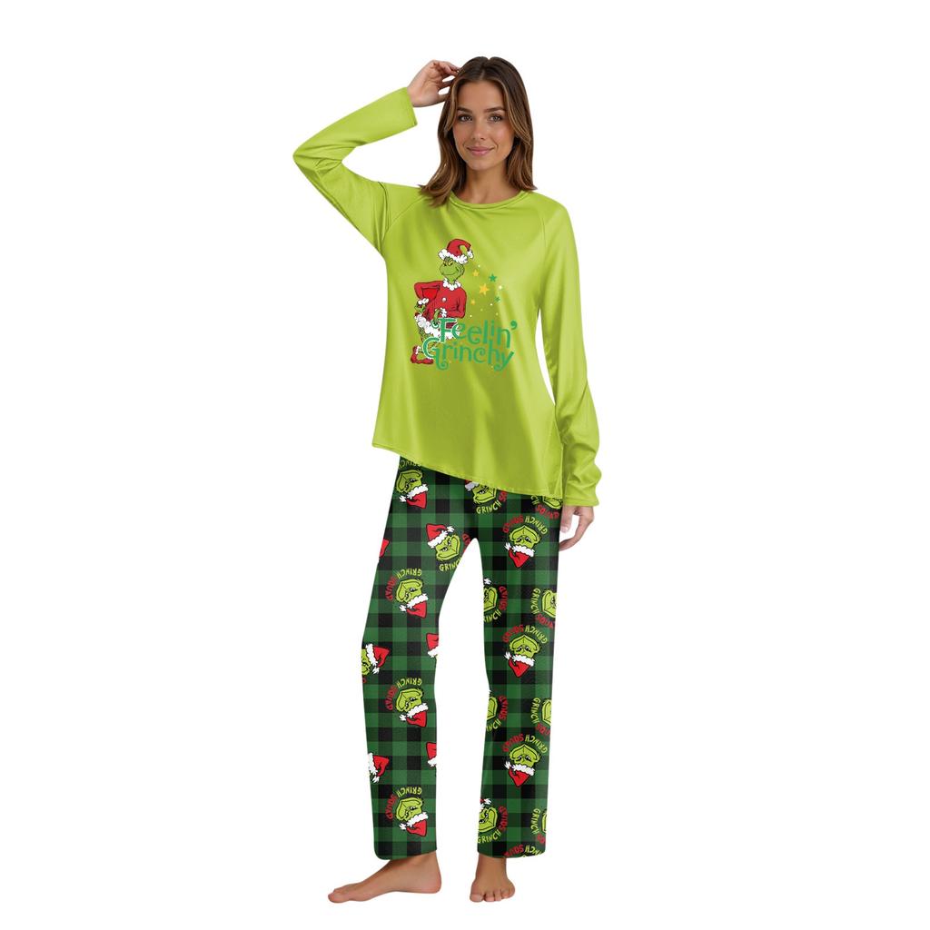 Passende Familiensets mit Weihnachtsmotiven, Langarmshirts und Hosen