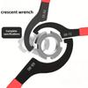 6PCS Coilover Shock Absorber Wrenches Hook-Type Crescent Wrenches & Wrench Tools For Suspension And Shock Absorber Adjustments