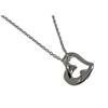Used Like new Tasaki Pearl Heart Necklace Silver Pendant TASAKI Tasaki 3.7mm Tasaki Pearl Women's