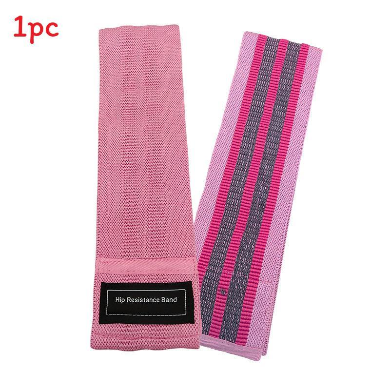 Yoga Resistance Bands With Cotton Material For Fitness And Stretching Exercises For Home Workout