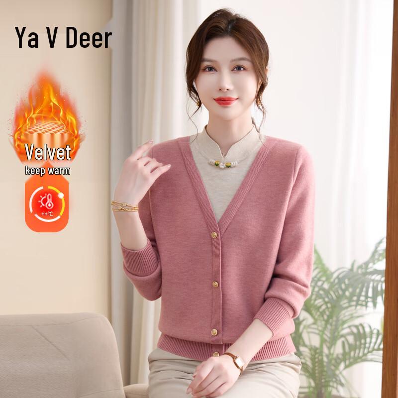 

Женский вязаный свитер Yalu с имитацией двух частей 5XL