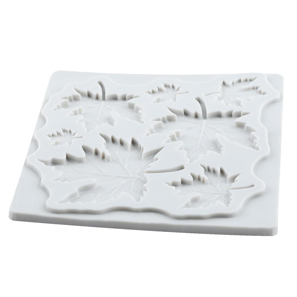 Leaf Silicone Mold Leaves Fondant Molds Cake Decorating Tools Cupcake Topper Candy Sugar Craft Gum Paste Polymer Clay