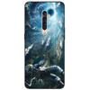 Für OPPO Reno 2 Hülle Weiches TPU-Silikon Cartoon Rückseite Handyhüllen TPU Schwarzer Stoßfänger für Hülle PCKM70, PCKT00, PCKM00, CPH1907