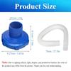 Leak-Proof Pool Skimmer Adapter Quick Connect Pool Replacement Part  for Intex 25016