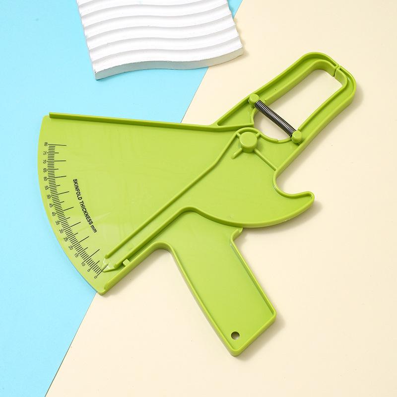 Colored Skinfold Caliper Fat Thickness Measuring Ruler for Trainers