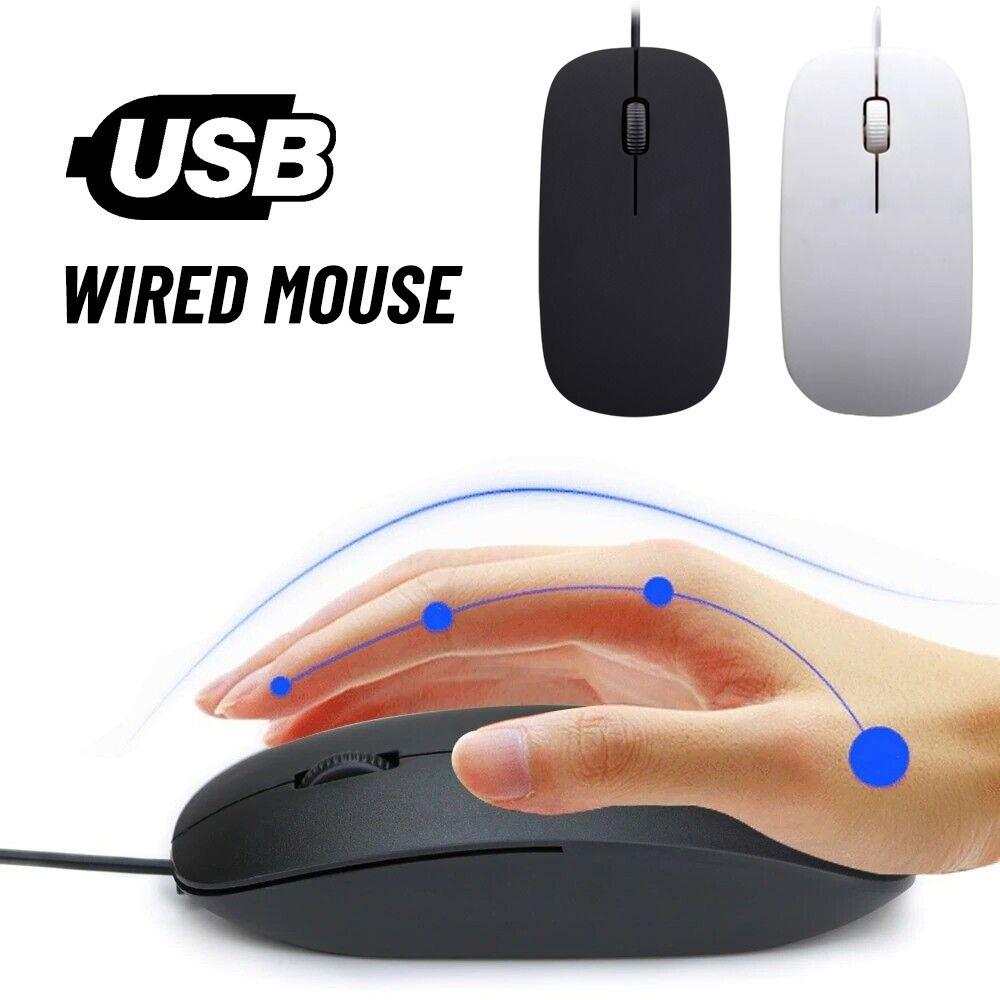 Visual Gaming Mouse Mobile Gamer For Pc Acer Laptop Usb Optics Wheel Mute Forr Wired Mouse