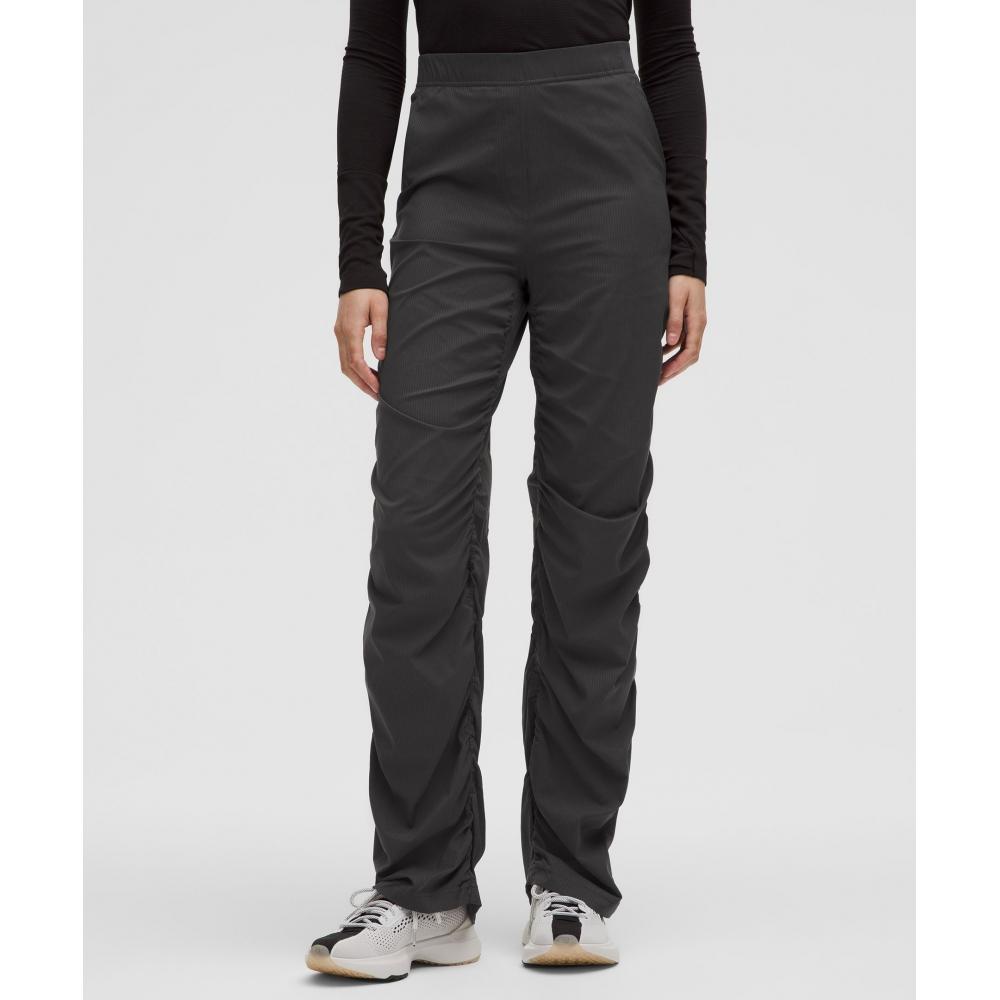 

Lululemon Dance Studio Slim Fit High Rise Flared Pant Graphite Grey XXXS