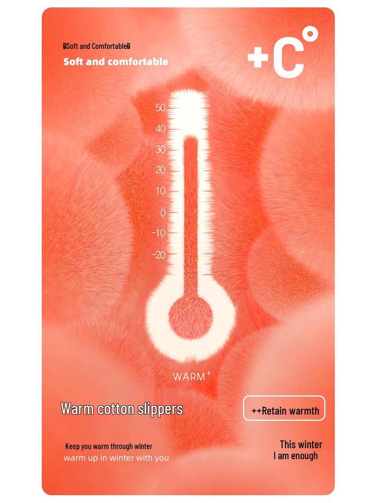 2025 New Windproof Non-Slip Winter Slippers for Men & Women: Warm Indoor/Outdoor Cotton Shoes