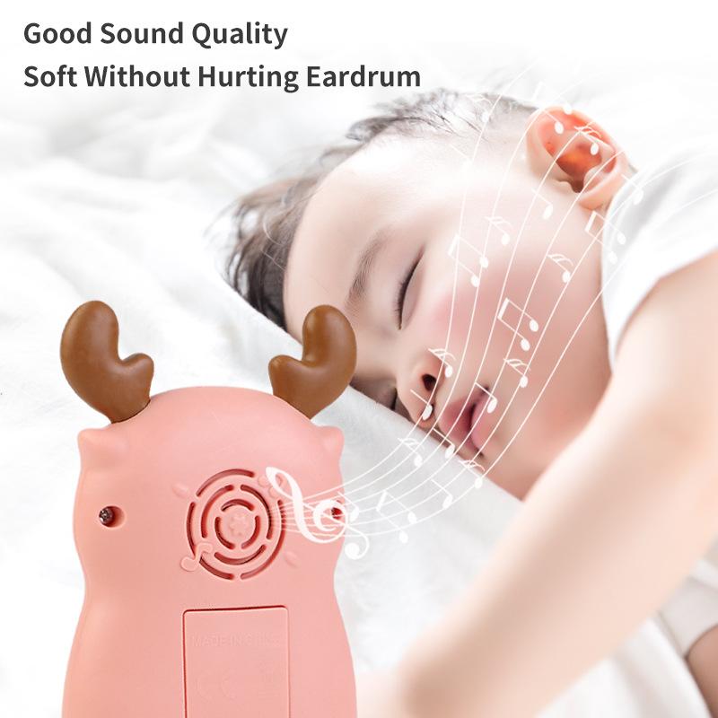English Version Of Baby Deer Lighting Music Mobile Phone Toy, Baby Early Education Puzzle Phone