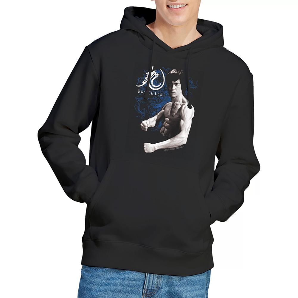Bruce Lee Unisex Adult Dragon Stance Hoodie