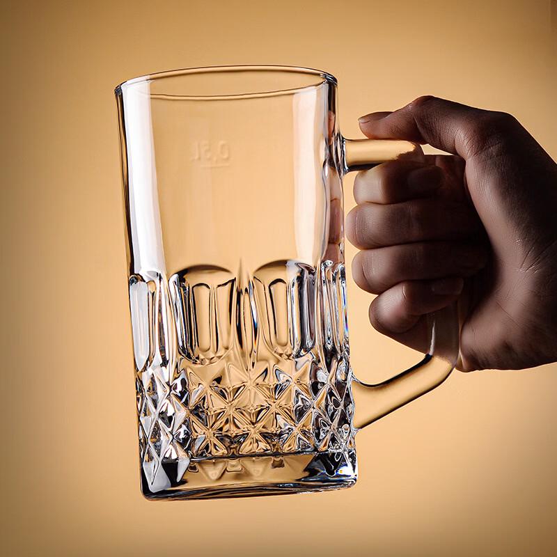Changqi Thickened Glass Beer Mug