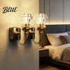 Warm Glow Night Light Vintage Plug-In with Brass Base Resin Dusk-to-Dawn Sensor LED Plug-in Lamp Energy-Saving Ambient Lighting for Bedroom