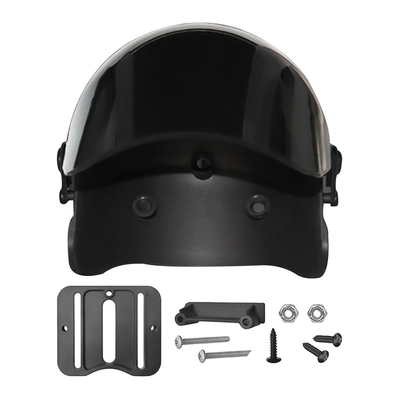 Mini Phone Holder Sun Shade Motorcycle Phone Mount Helmets Motorbike Waterproof Mobile Phone Helmets Rainproof Parasol Sunshade