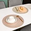 Runde hohle PVC-Tischsets