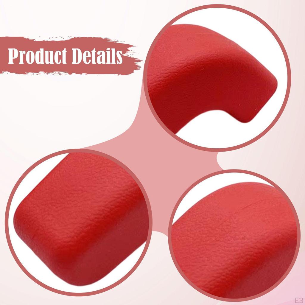 2 Pieces Tow Hook Covers Replacement Accessory Car TPU Quick Assembly Protection Suitable for Travel