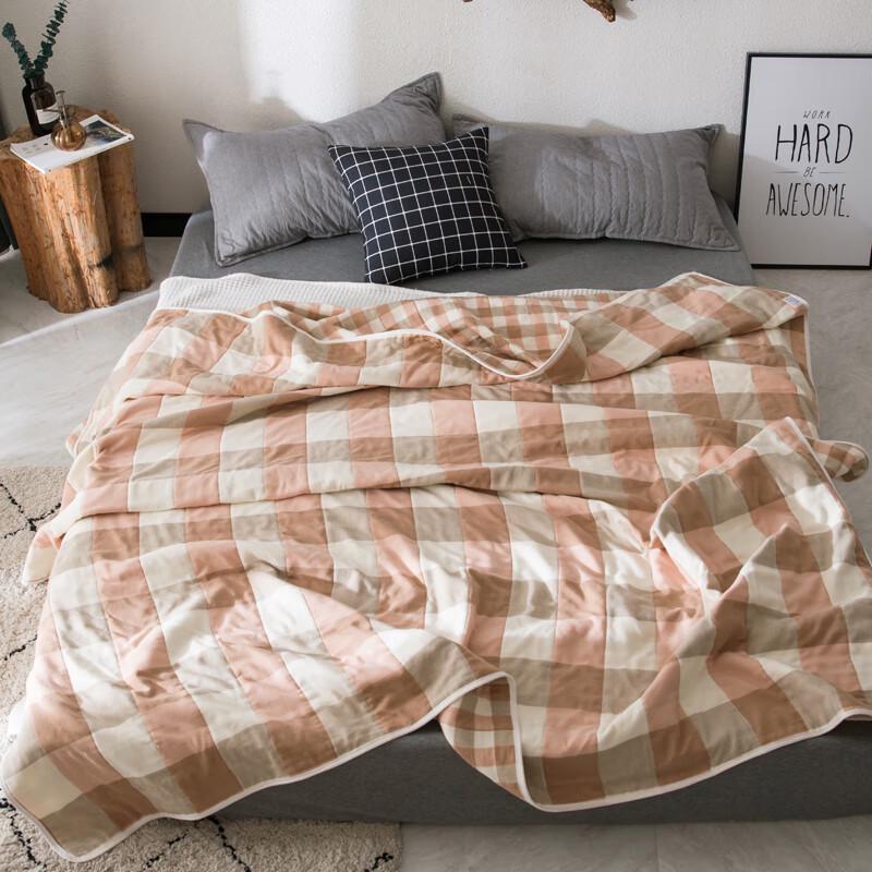 Grace 6-Layer Cotton Gauze Jacquard Blanket 200*230cm